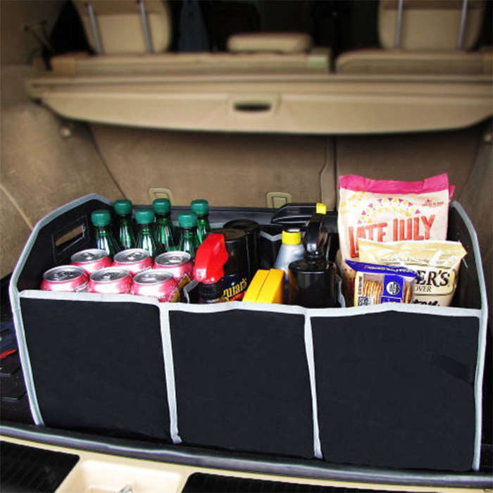 Convenient Car Trunk Storage Box Foldable Storage Rack Foldable