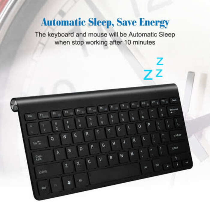 Convenient 2.4G Usb Wireless Mouse Set Smart Tv Style Computer Ultra-Thin Keyboard Mouse Gaming Keyb