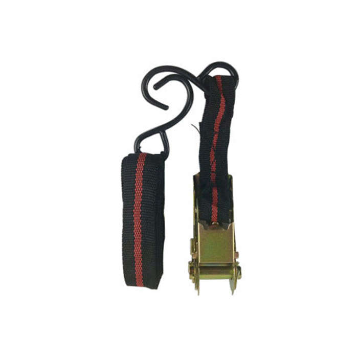 Convenient 4-Piece Long Ratchet Tie-Down Straps Trailer Truck Tie-Down Straps