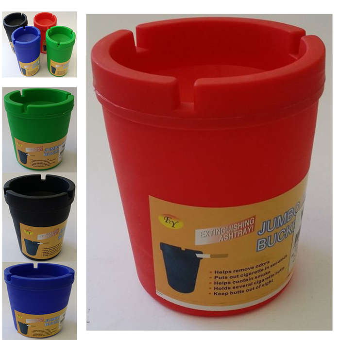 Smoking Must-Have Giant Ashtray Ash Bucket Cigarette Tobacco Color Stand Ashtray