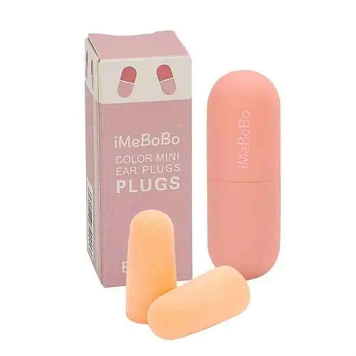 Quiet Mode High Density Snoring Filter Sponge Earplugs Sleep Earplugs Noise Reduction