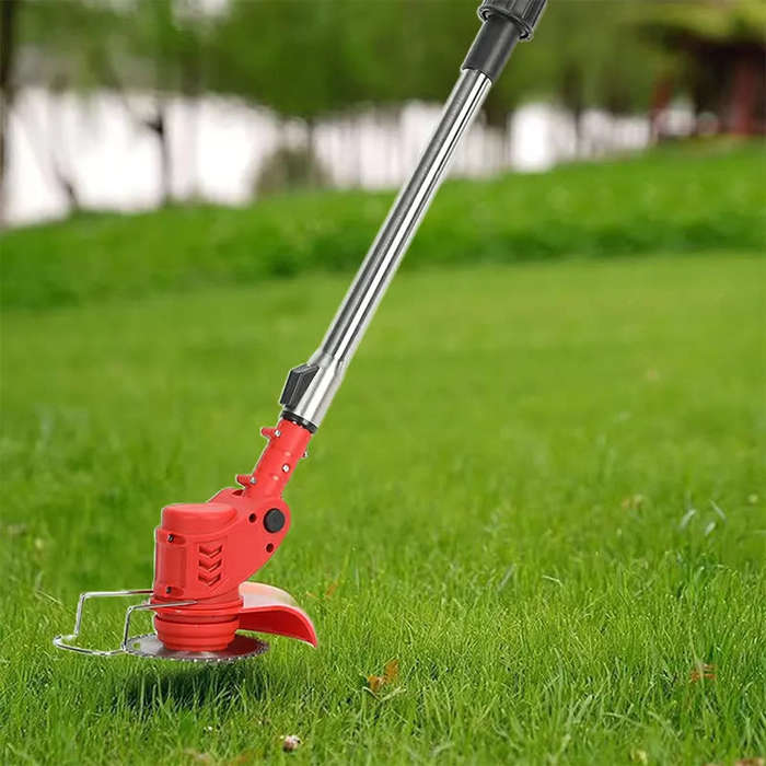 2-In-1 Height Adjustable Electric Lawn Mower Cordless Lawn Trimmer