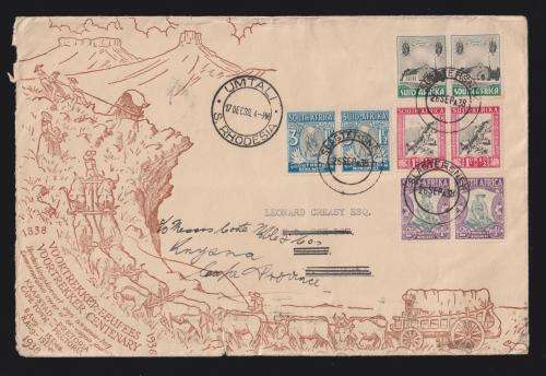 SA 1938 VOORTREKKER COVERS - A GREAT LOT!