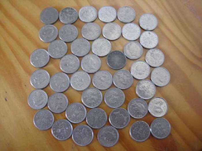 5 PENCE COMBO (40+ UNITS). VARIOUS DATES.