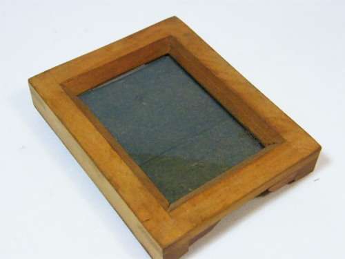 Vintage Ensign British made wooden photos print frame for glass negatives - as per photo
