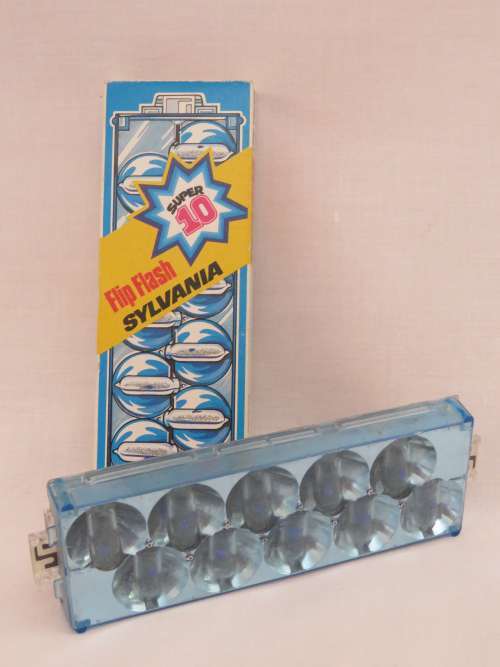 Sylvania Flip Flash Super 10 flash bulbs