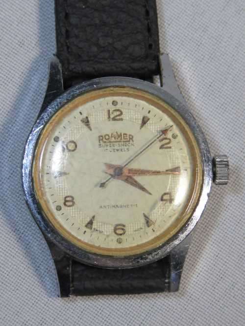 Vintage Roamer manual wind mens watch - Working