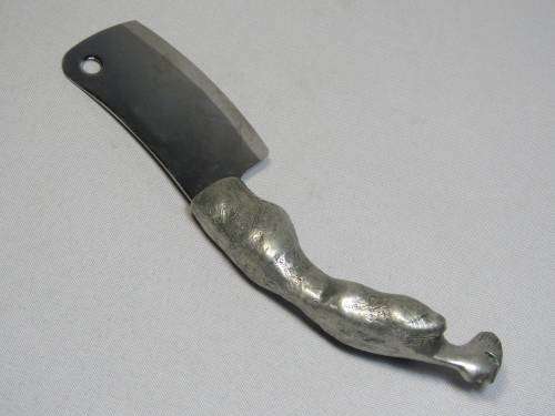 Carol Boyes cheese chopper man knife