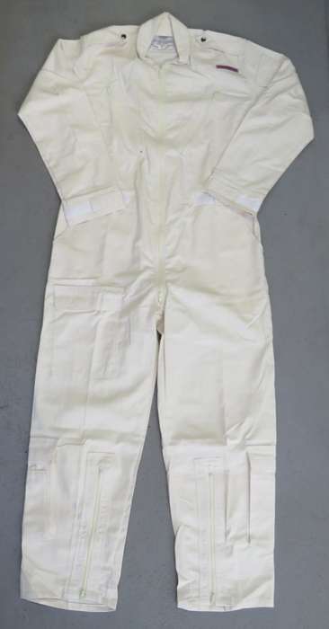 Airwear 100% Cotton Flight Suit - White