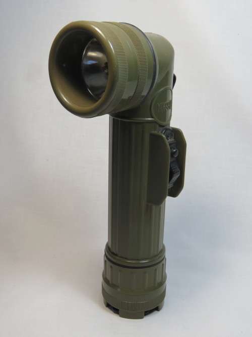 Vintage Fulton MX-99 military flashlight - Also used by SADF