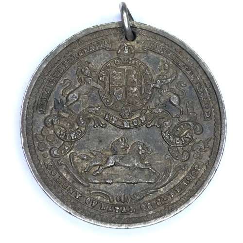 26 June 1902 Coronation medal for Edward 7 - Colony of Natal
