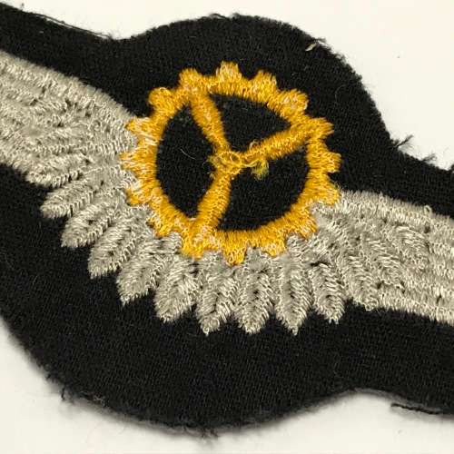 German Bundeswehr Air force flight engineer gold wing