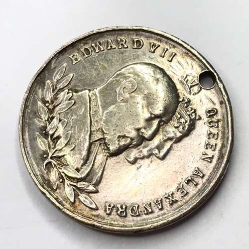 1902 Edward 7 Coronation Medallion