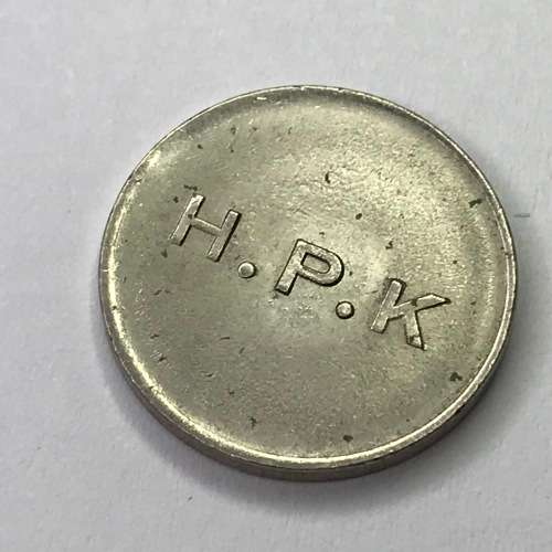 General Post Office 5 cent token - number L 257