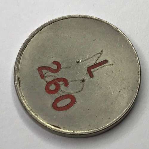 General Post Office 10 cent token - Number L 260