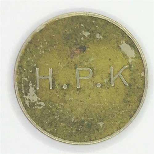 General Post Office 10 cent token - Number D 28