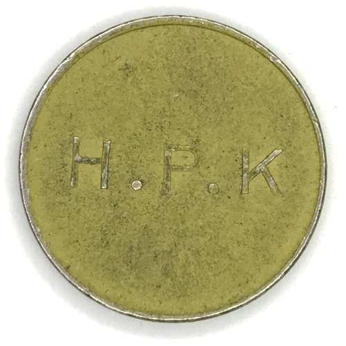 General Post Office 10 cent token - Number D 44