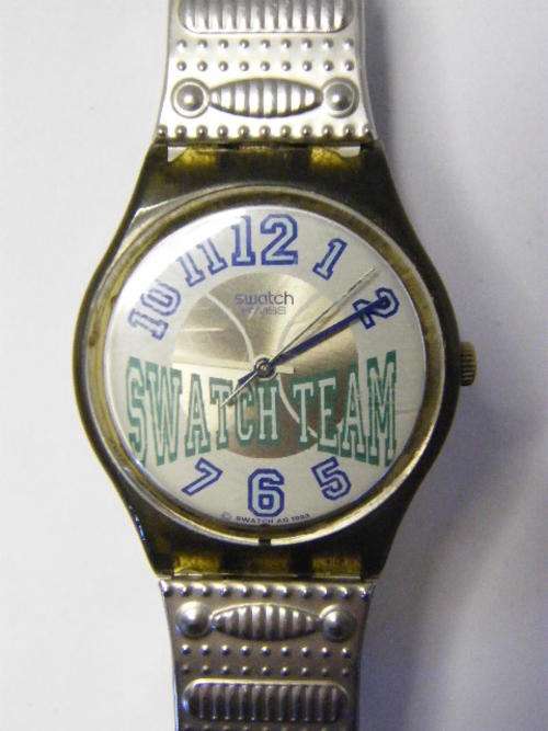 Swatch AG1993 Swatch Team Watch - Working - Needs new battery - as per photo