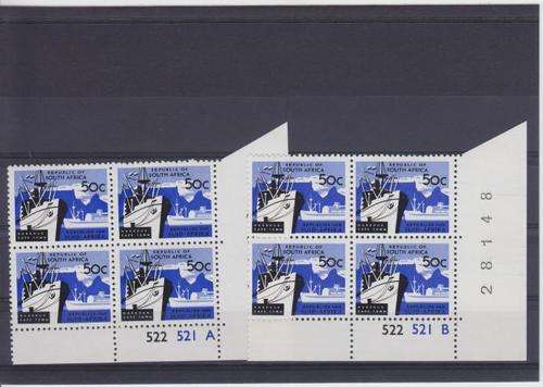 RSA - SACC 336 Control Blocks of 4 - A and B Cylinders - July 1973 Issue - as per scan