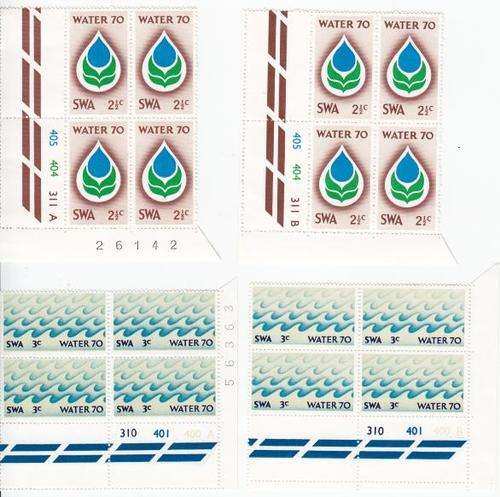 SWA - SACC 236 and 237 Control Blocks, set of 4 ( Both A and B ) Sold as a set - as per scan