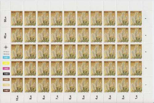 SACC 4339 - Full Mint Sheet - 30-04-1982, as per scan
