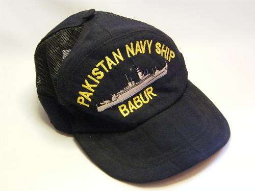 Pakistan Navy Ship ` Babur ` Cap - as per photo
