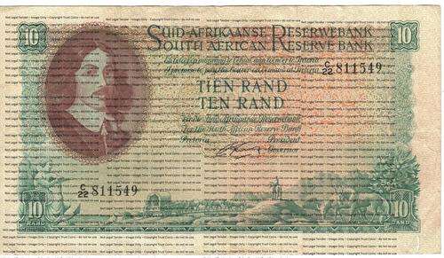 1962 Rissik Ten Rand in decent condition - as per scan