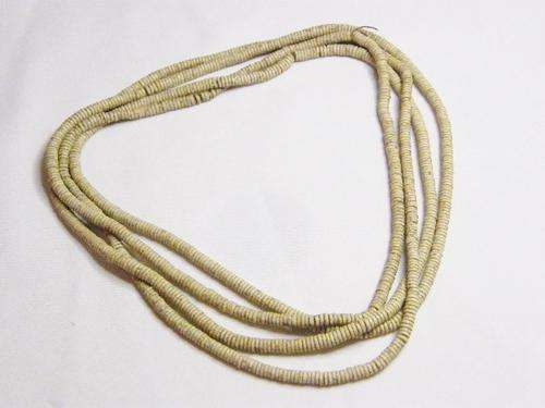 Original Vintage Bushmans Ostrich Egg Necklace String - Size, 115 cm long, as per photo