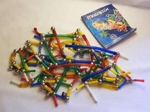 Mega Blocks - Magnetix set - more than 200 pieces - as per photo