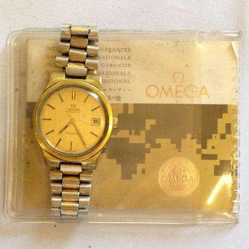 Vintage Omega Automatic mens watch with booklet - calibre 1012 - working