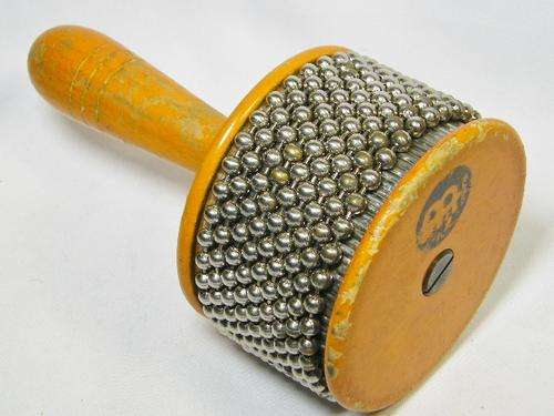 Meinl Cabasa musical instrument with steel beads - as per photo