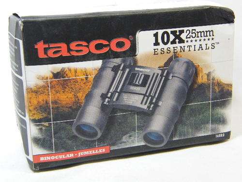 Tasco 10 x 25 binoculars in original packaging - as per photo