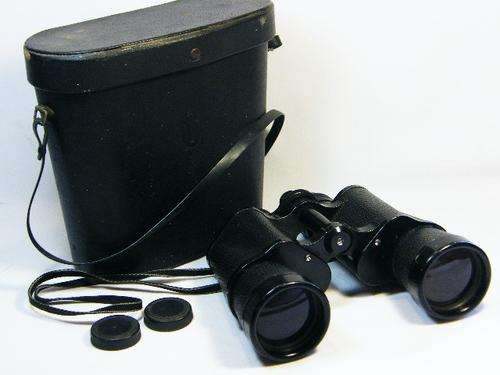 Vintage Zenith 8 x 50 binoculars in pouch - as per photo