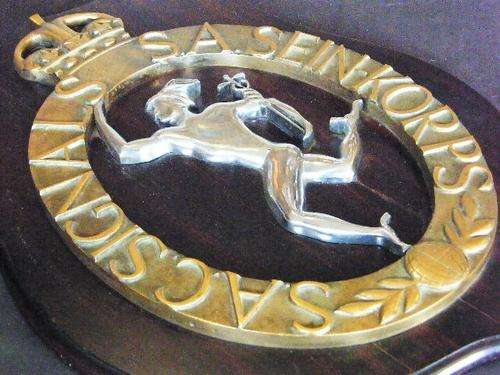 SA Signal Corps Emblem Made from Bullet Casings
