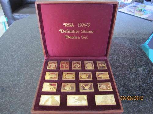 RSA 1974/5 Definitive Stamp Replica Set