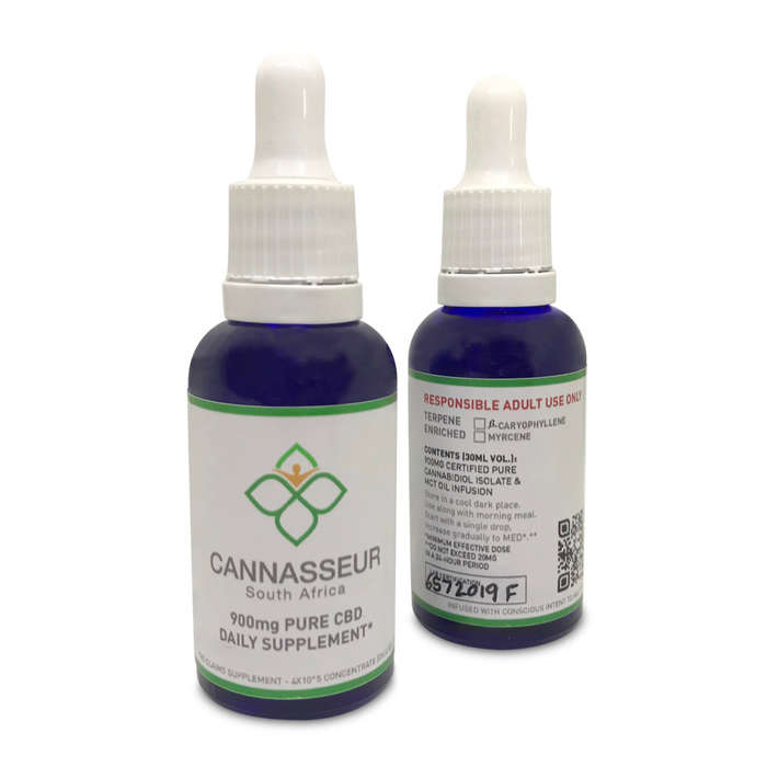 Natural Immune Support - 600mg Pure CBD Oil [0% THC]
