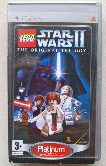 Star Wars II: The Original Trilogy PSP game boxed without Booklet