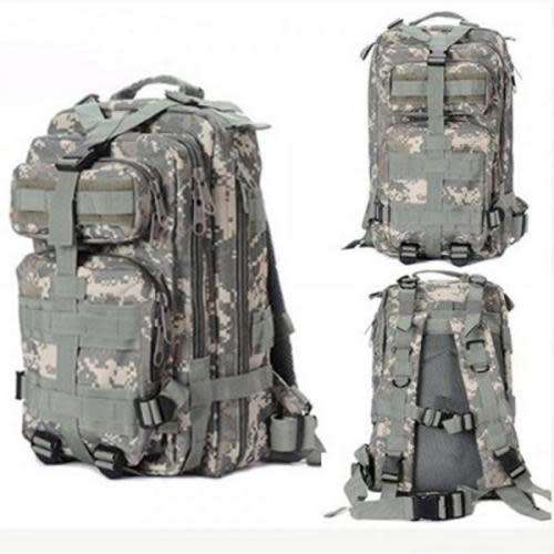 Outdoor Sport Military Tactical Backpack for Camping, Hiking & Trekking - Camo