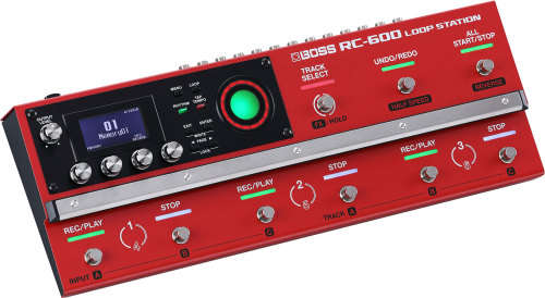 BOSS RC-600 FLAGSHIP 6 TRACK PEDAL LOOPER WITH 32 BIT PROCESSING, IDEAL FOR MULTI INSTRUMENTALISTS