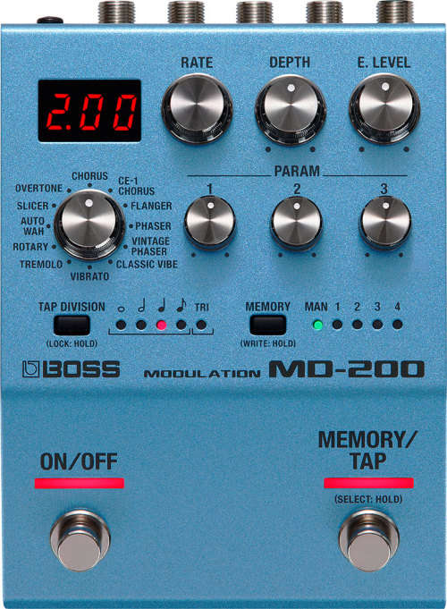 BOSS MD-200 MODULATION WITH 12 MODES AND MIDI