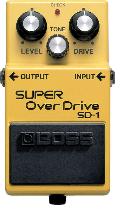 BOSS SD-1-4A SUPER OVERDRIVE 40TH ANNIVERSARY MODEL, LIMITED PRODUCTION FOR 2021