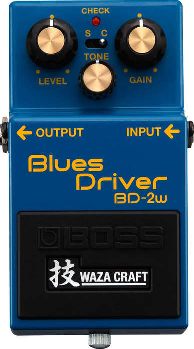 BOSS BD-2W WAZA CRAFT BLUES BLUES DRIVER, MADE IN JAPAN