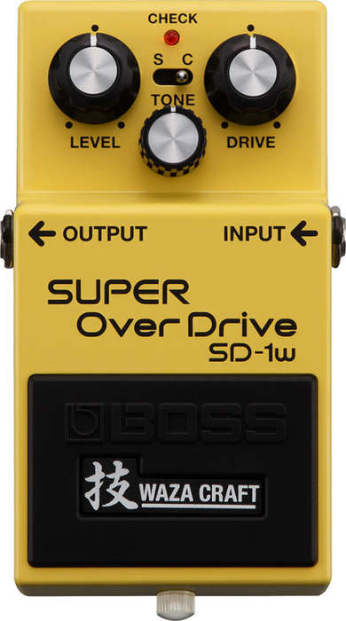 BOSS SD-1W WAZACRAFT SUPER OVERDRIVE, MADE IN JAPAN