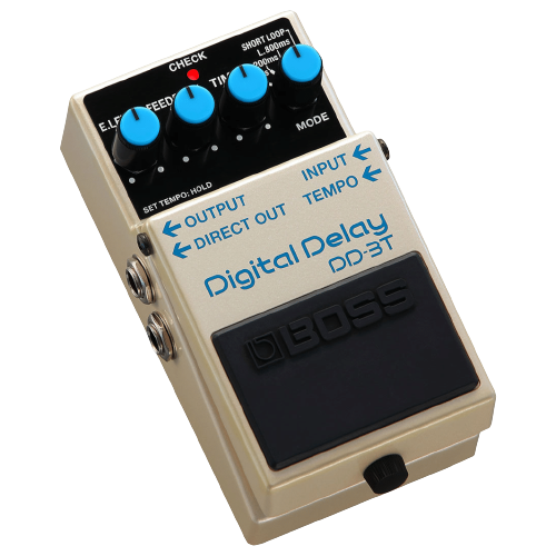 BOSS DD-3T DIGITAL DELAY PEDAL WITH EFFECTS