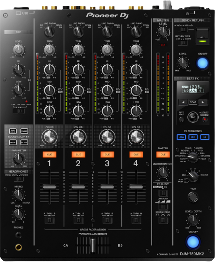 PIONEER DJM-750 MK2 MIXER
