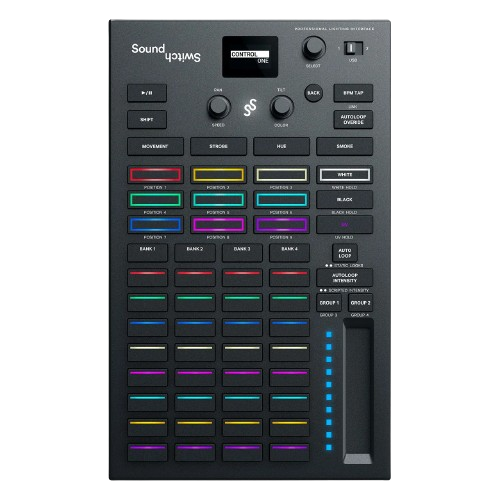 SOUNDSWITCH CONTROL ONE DMX LIGHTING CONTROLLER INTERFACE
