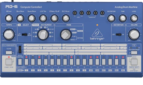 Behringer RD-6 BU Classic Analog Drum Machine