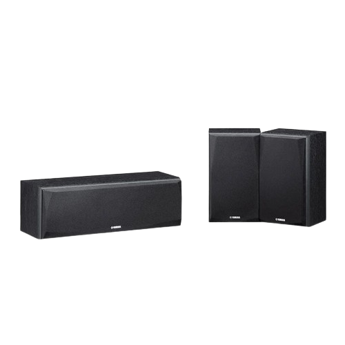 YAMAHA NS P51 CENTRE SPEAKER & 2 REAR SPEAKERS