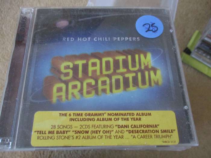 red hot chili peppers double cd