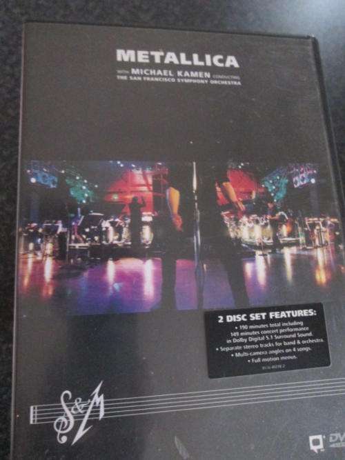 metallica dvd double set